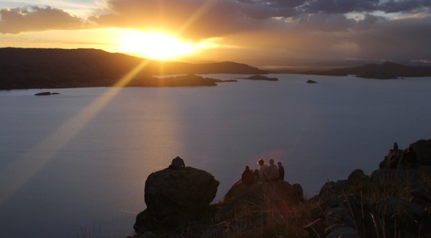 Lake Titicaca – On Taquile Island with the sons of Moon and Sun
