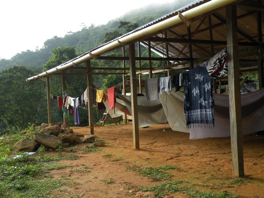 ciudad perdida colombia camp