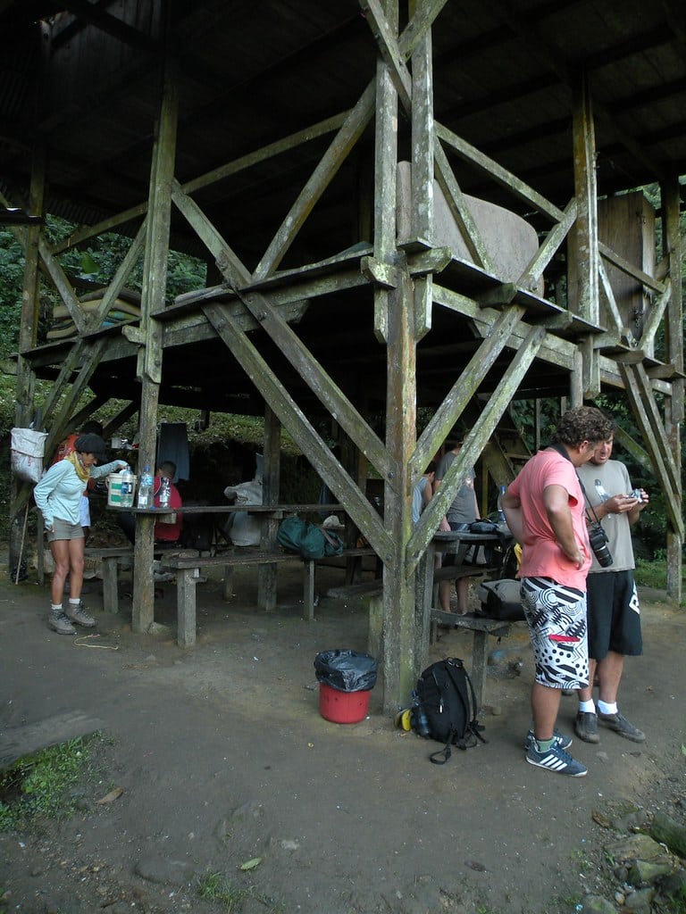 ciudad perdida colombia the top camp