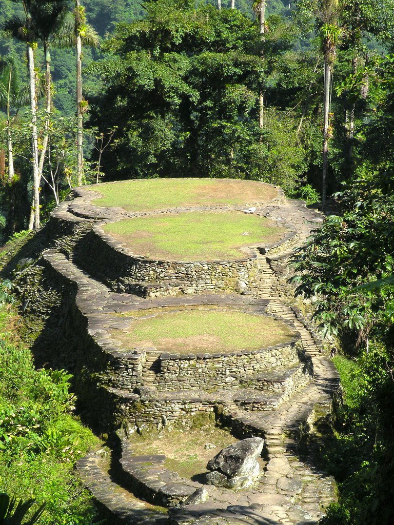ciudad perdida colombia the top rings