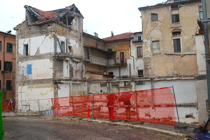 L'Aquila four years after the earthquake