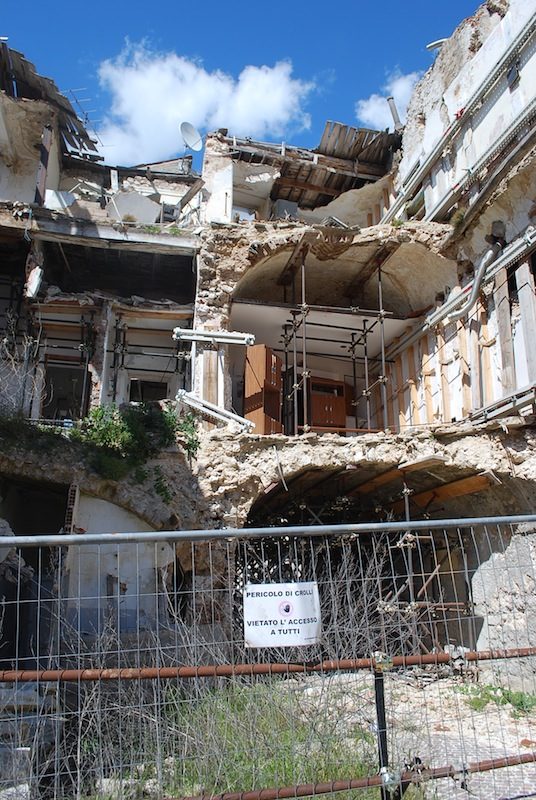 L'Aquila four years after the earthquake