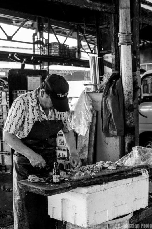 Tsukiji fish market - Tokyo, Japan