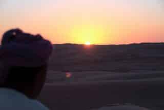 Sunset - Washiba Sands, Oman
