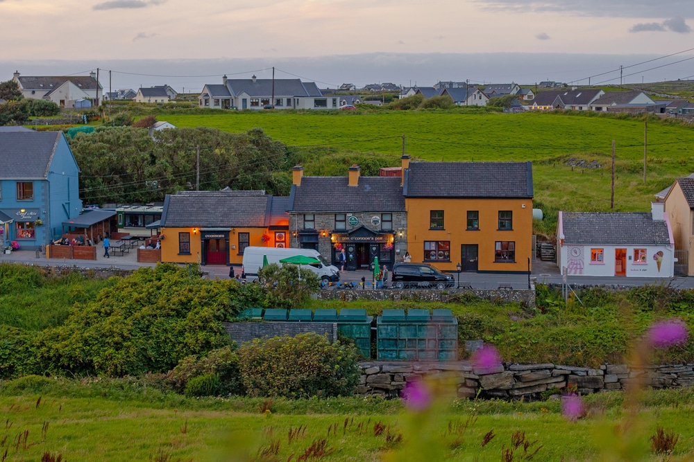 Village of Doolin in Ireland