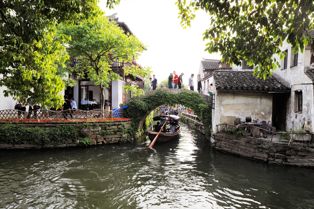 Zhouzhuang and river