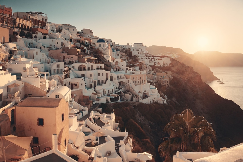 Santorini sunrise