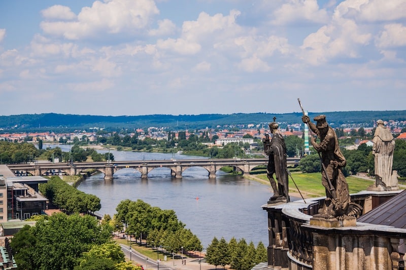 Huge Panorama of Dresden Germany
