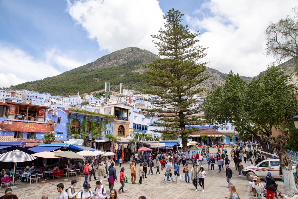 Chefchaouen centre