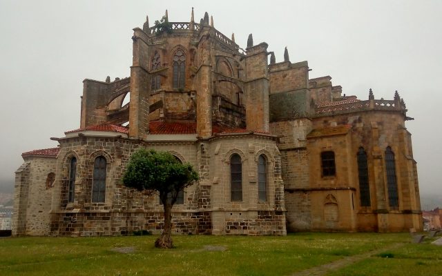The beautiful gothic church of Santa Maria, in Castro Urdiales