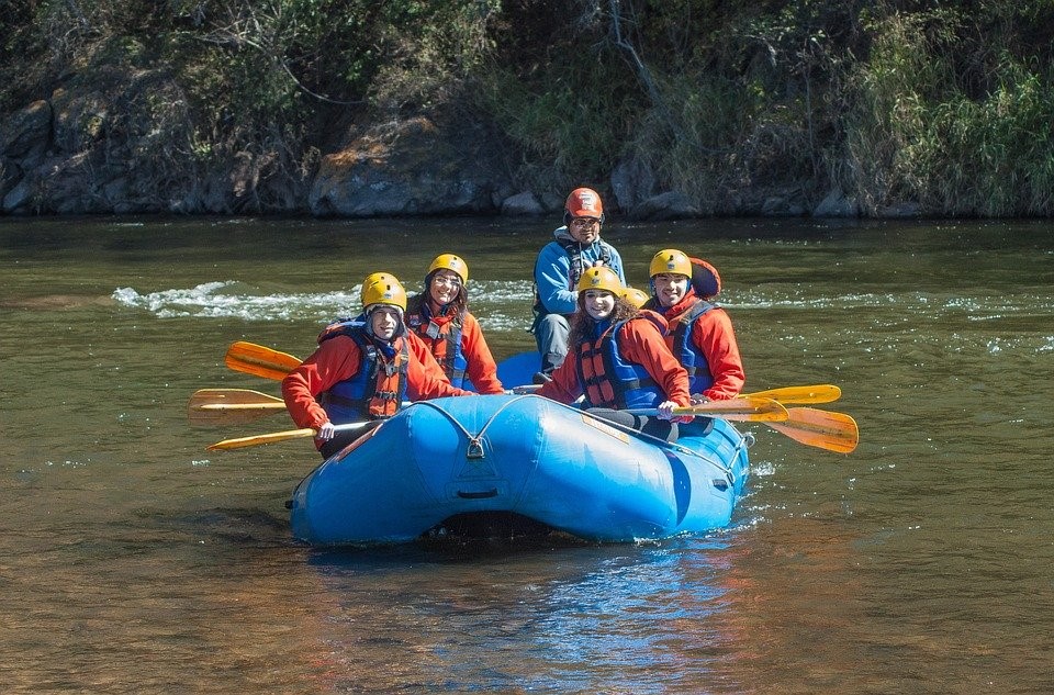 Rafting, Raft, Boat, Boating, People, Adventure, Sport