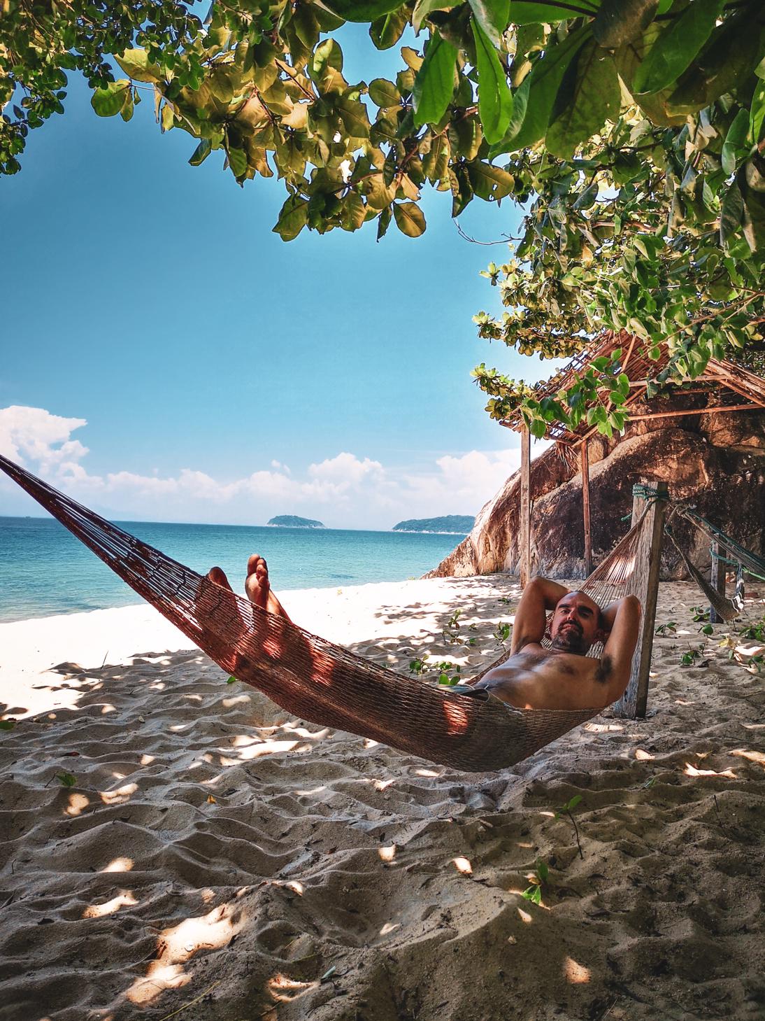 Cham Islands with Children hammock
