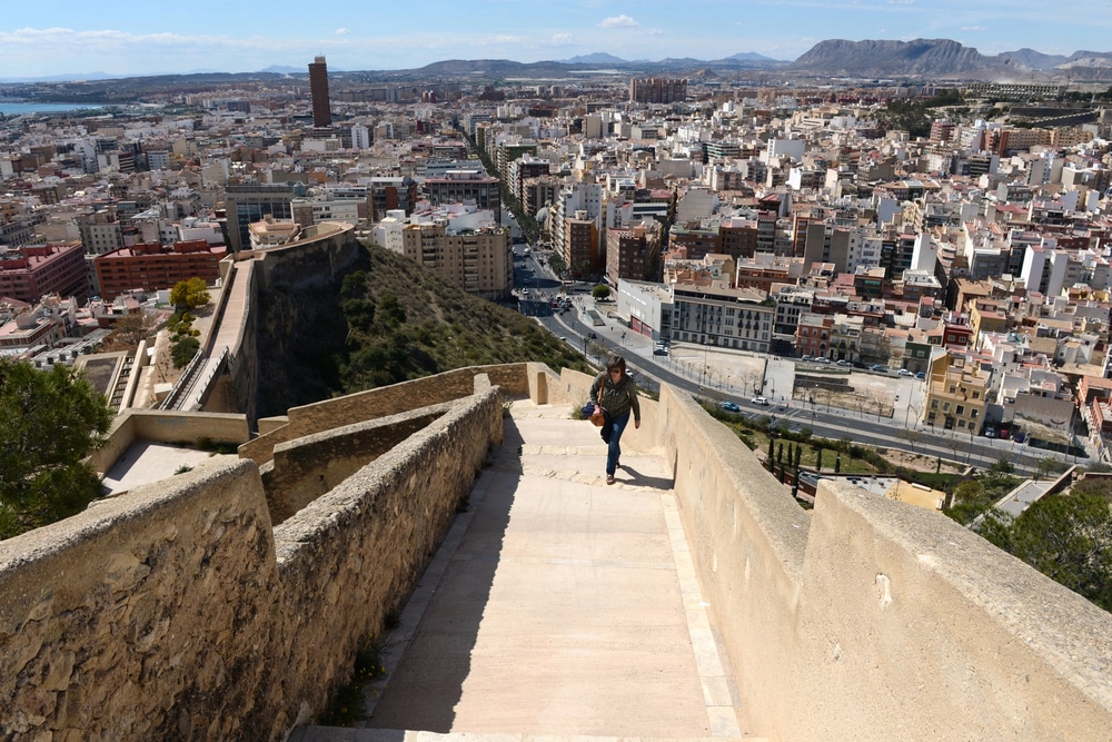 Santa Barbara fortress Alicante