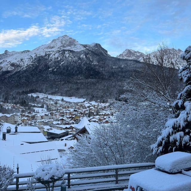 Andalo with the snow