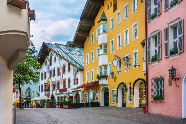 Kitzbühel town centre