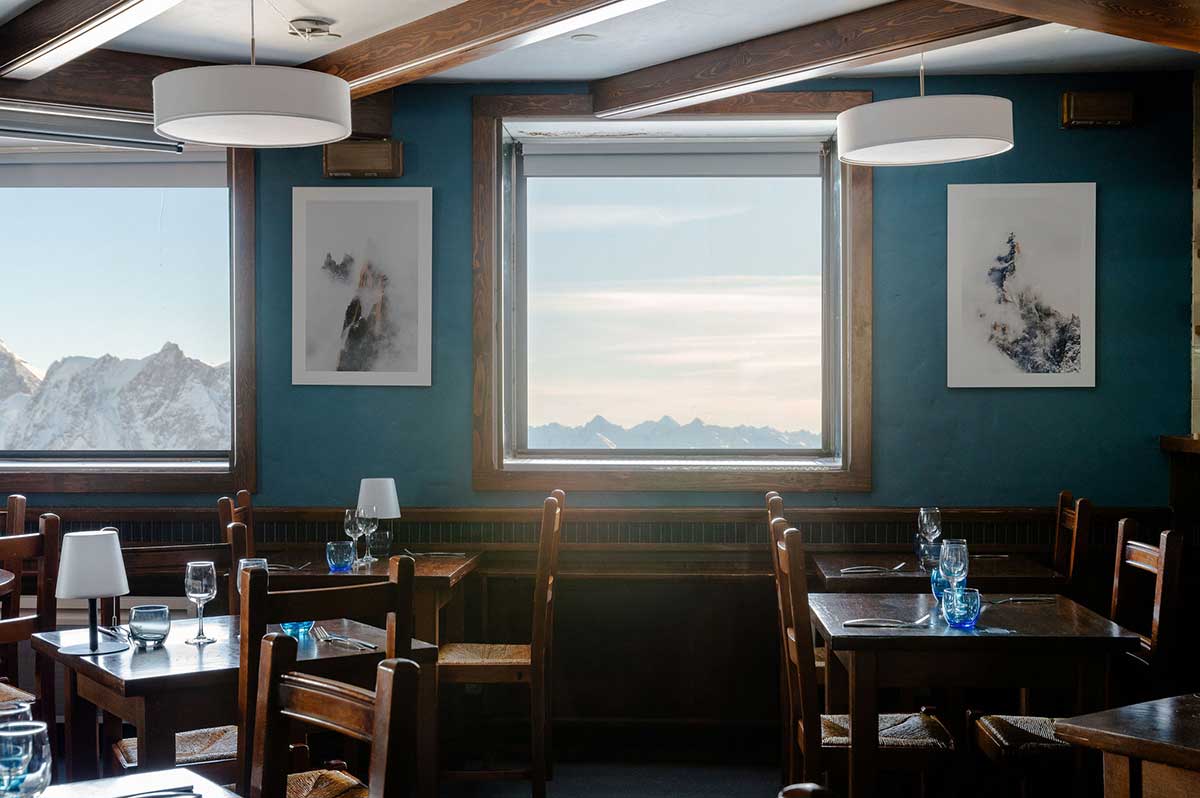 3842 restaurant in Chamonix
