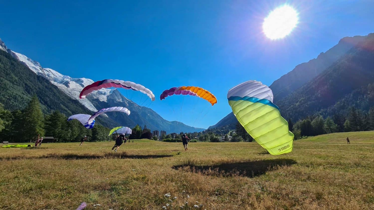 Paragliding Chamonix