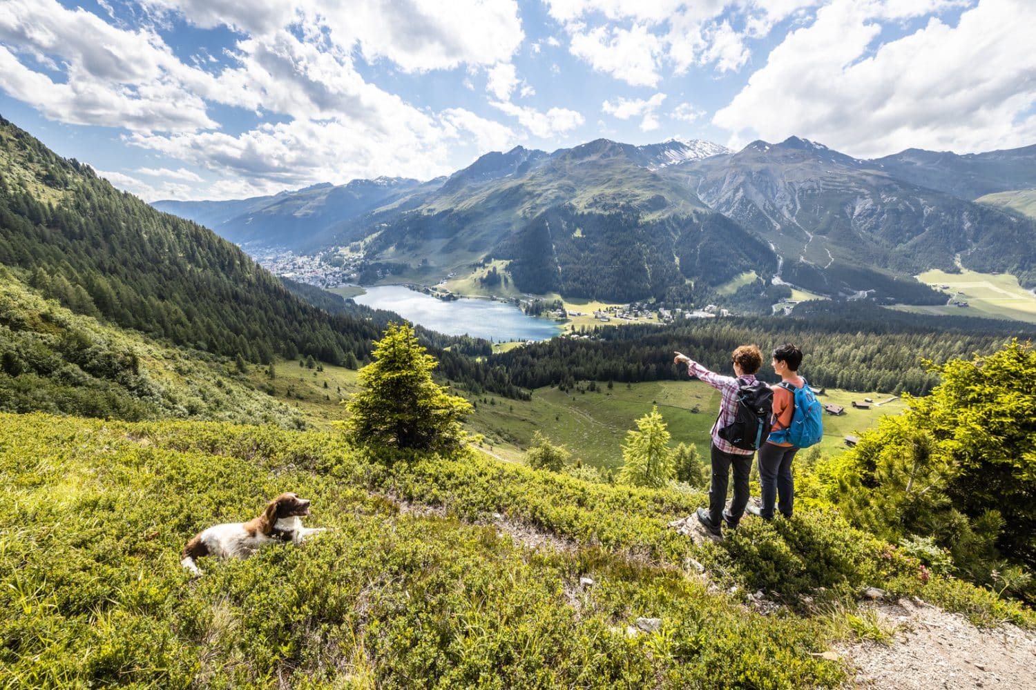 Hiking in Davos