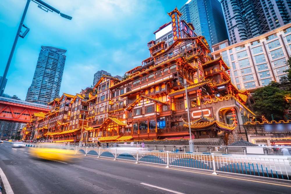 Chongqing city center