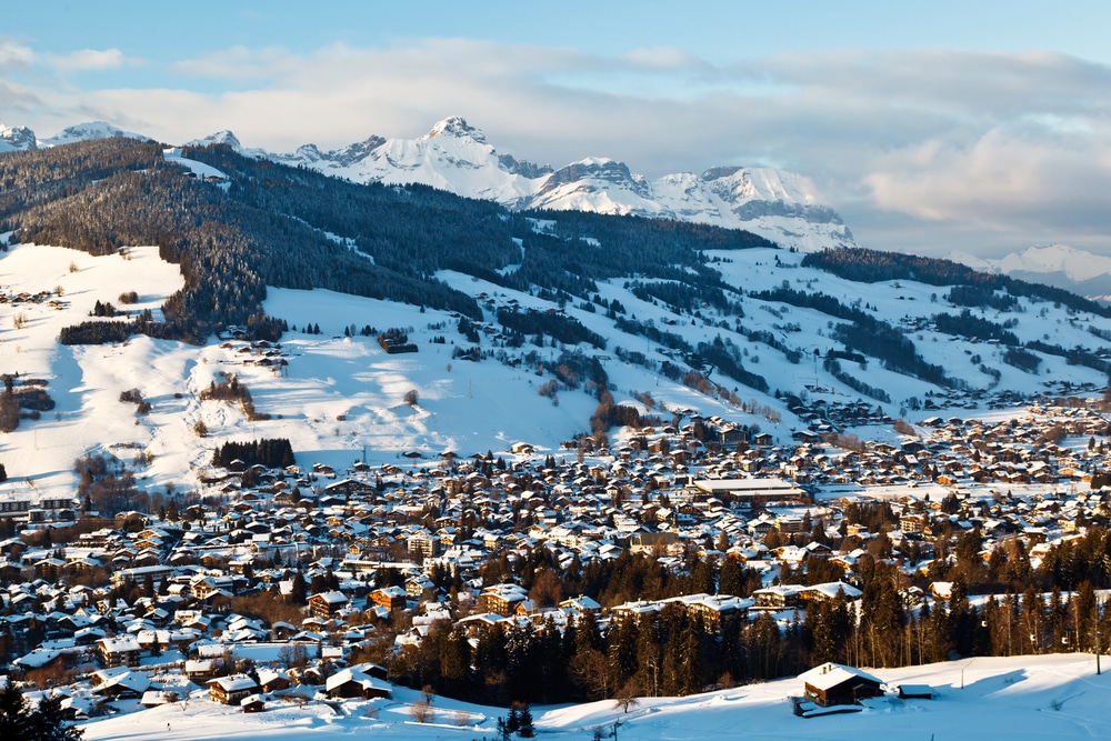 Megève in winter