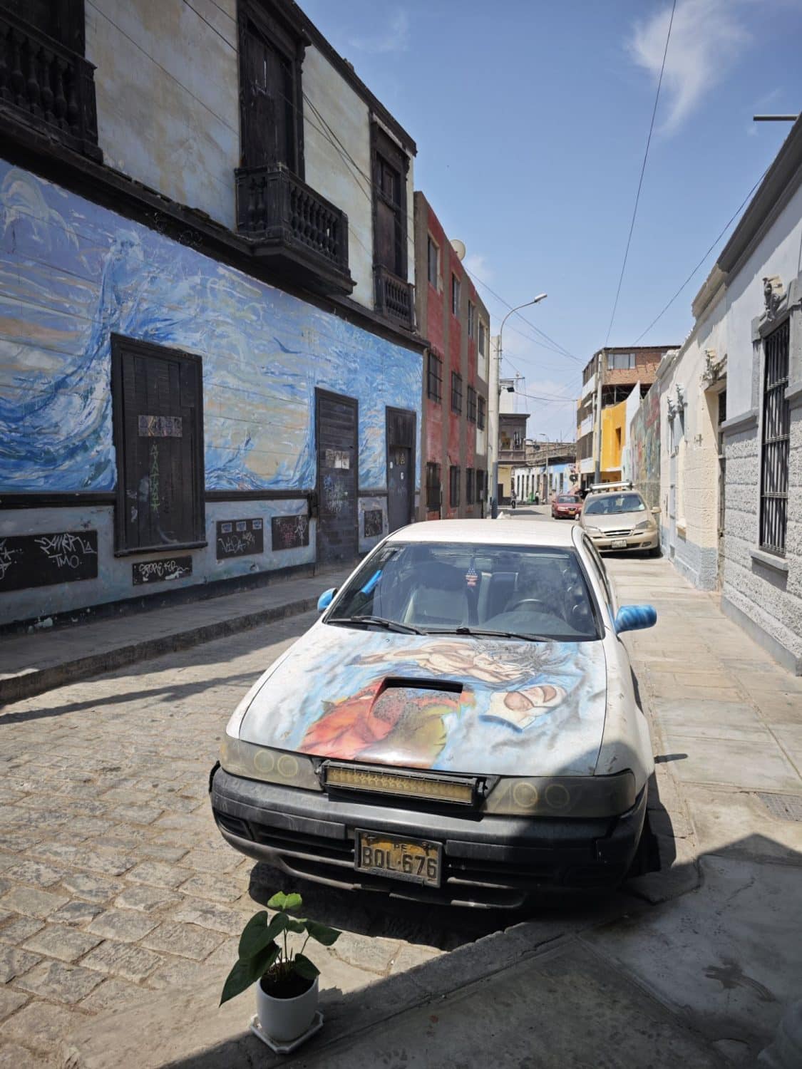 street in Callao Monumental Lima