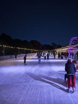 Ice Skating in Bournemouth the rink