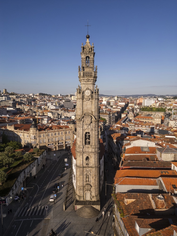 Clérigos Tower in Oporto