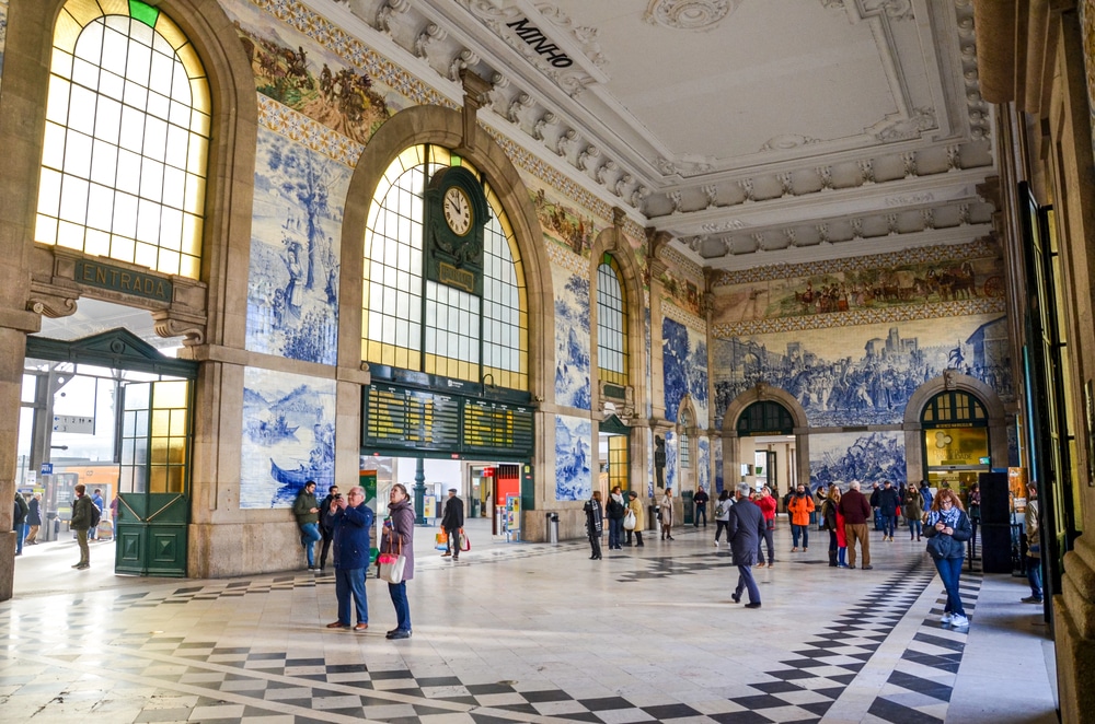 São Bento Station in Oporto