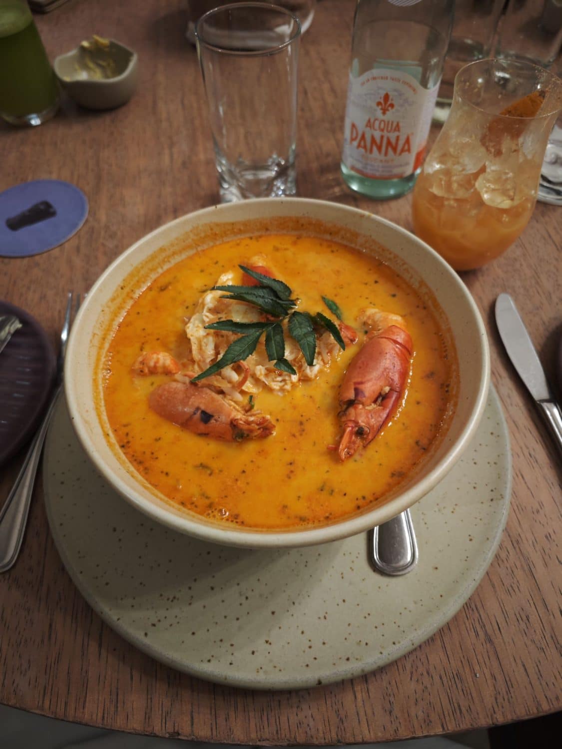 Chupe de camarones in Peru