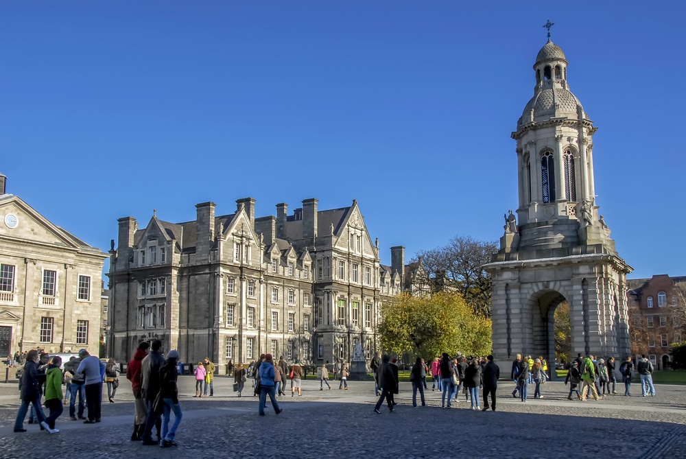 Trinity College in Dublin