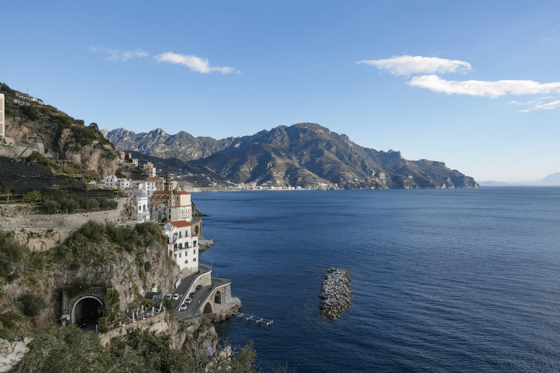 Amalfi coast view