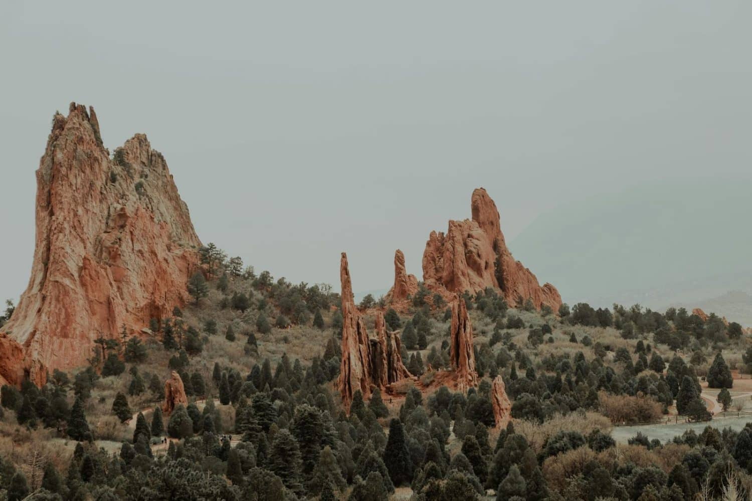 Garden of the Gods in Colorado