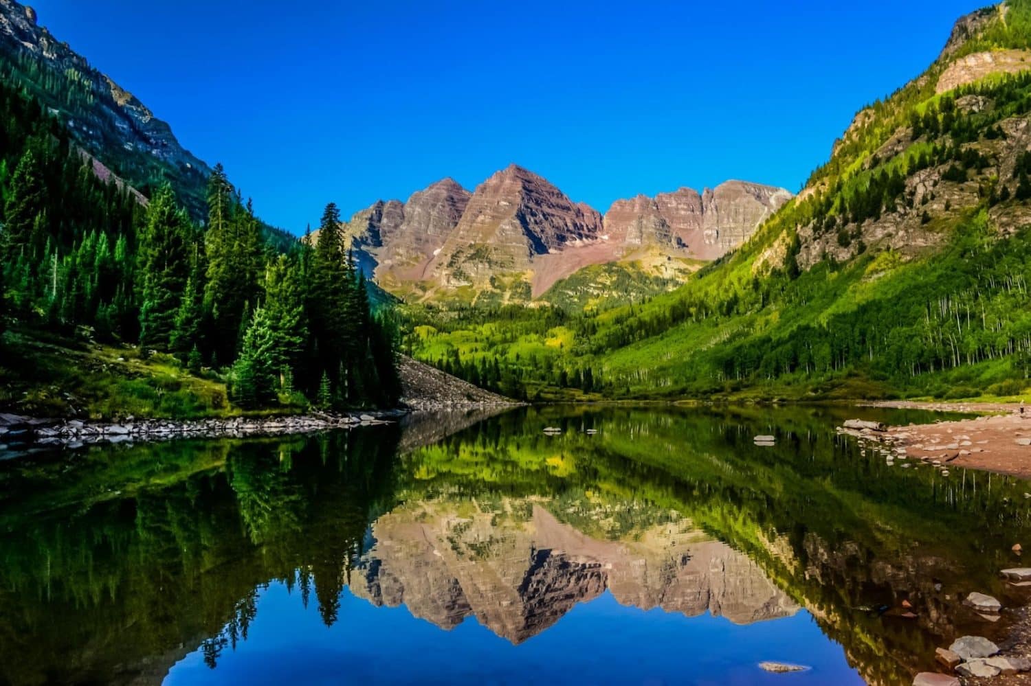 Maroon Bells in Colorado