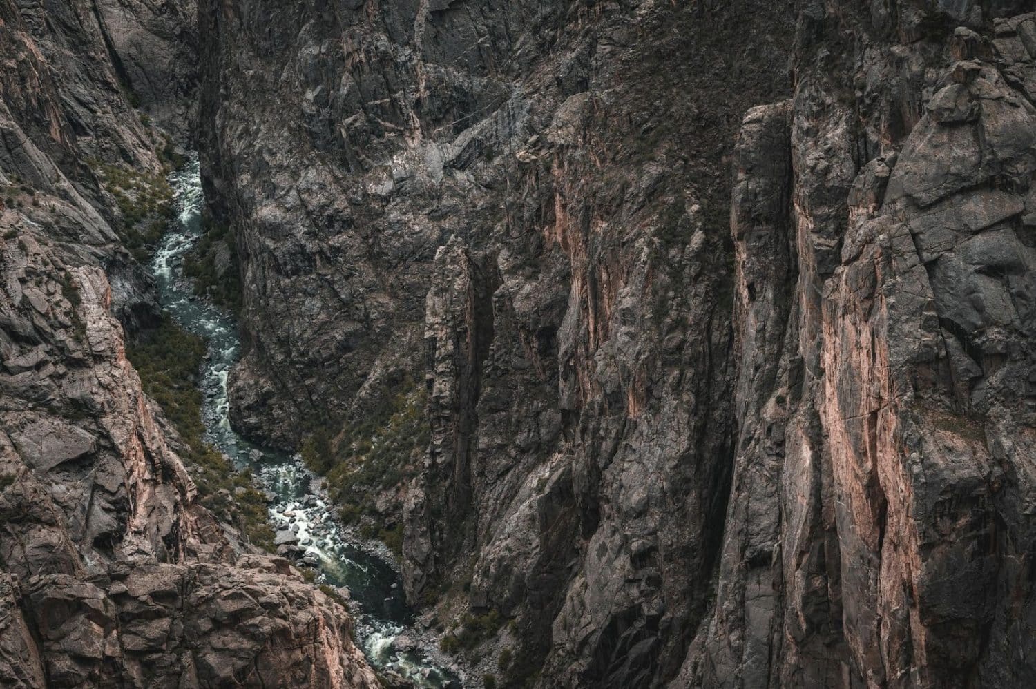Black Canyon of the Gunnison in Colorado