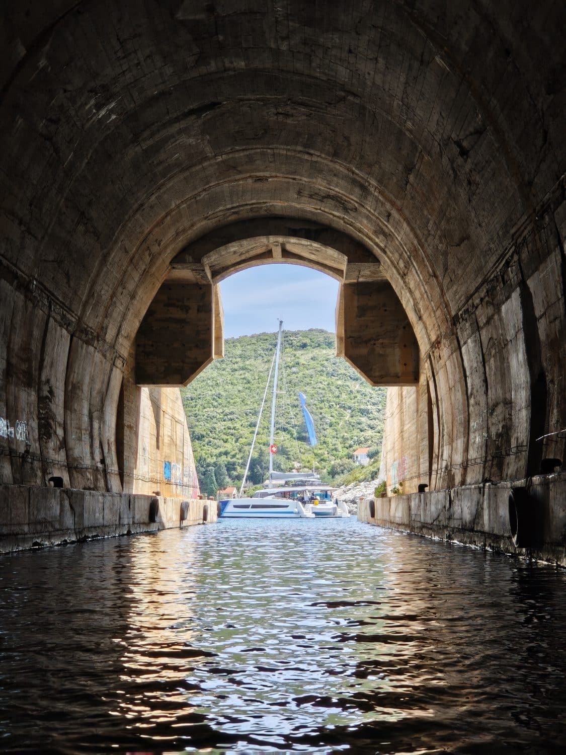 Second World War Tunnel in Croatia