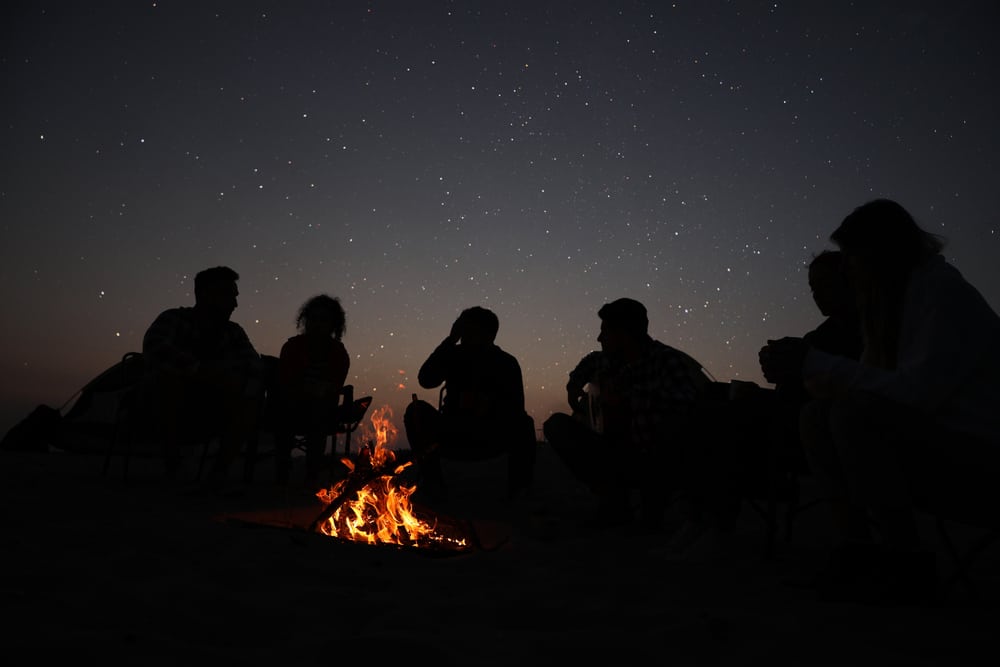 Stargazing and Fireside Moments